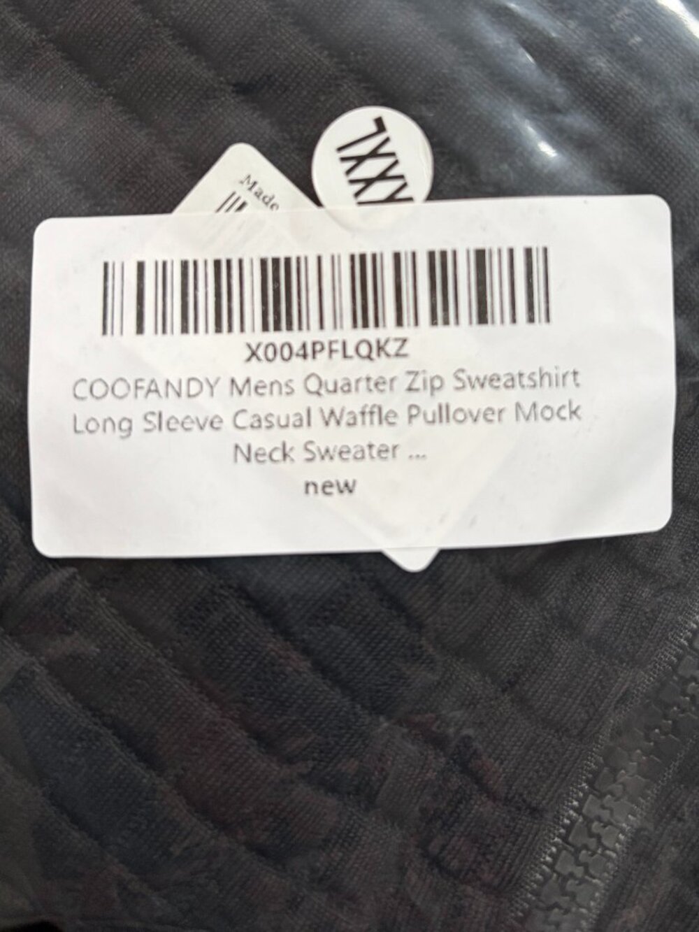 Coofandy Mens Quarter Zip